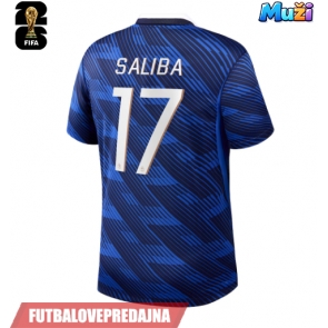 Lacne Muži Futbalové dres Francúzsko William Saliba #17 MS 2026 Krátky Rukáv - Domáci